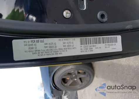 2016 Dodge Challenger R/T Scat Pack from USA, damaged, VIN 2C3CDZFJ3GH198914